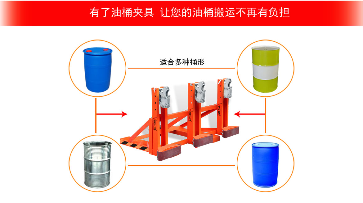 单鹰嘴四桶油桶夹具