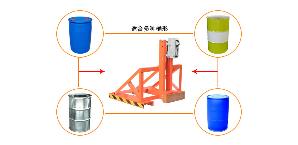 单鹰嘴单桶油桶夹具