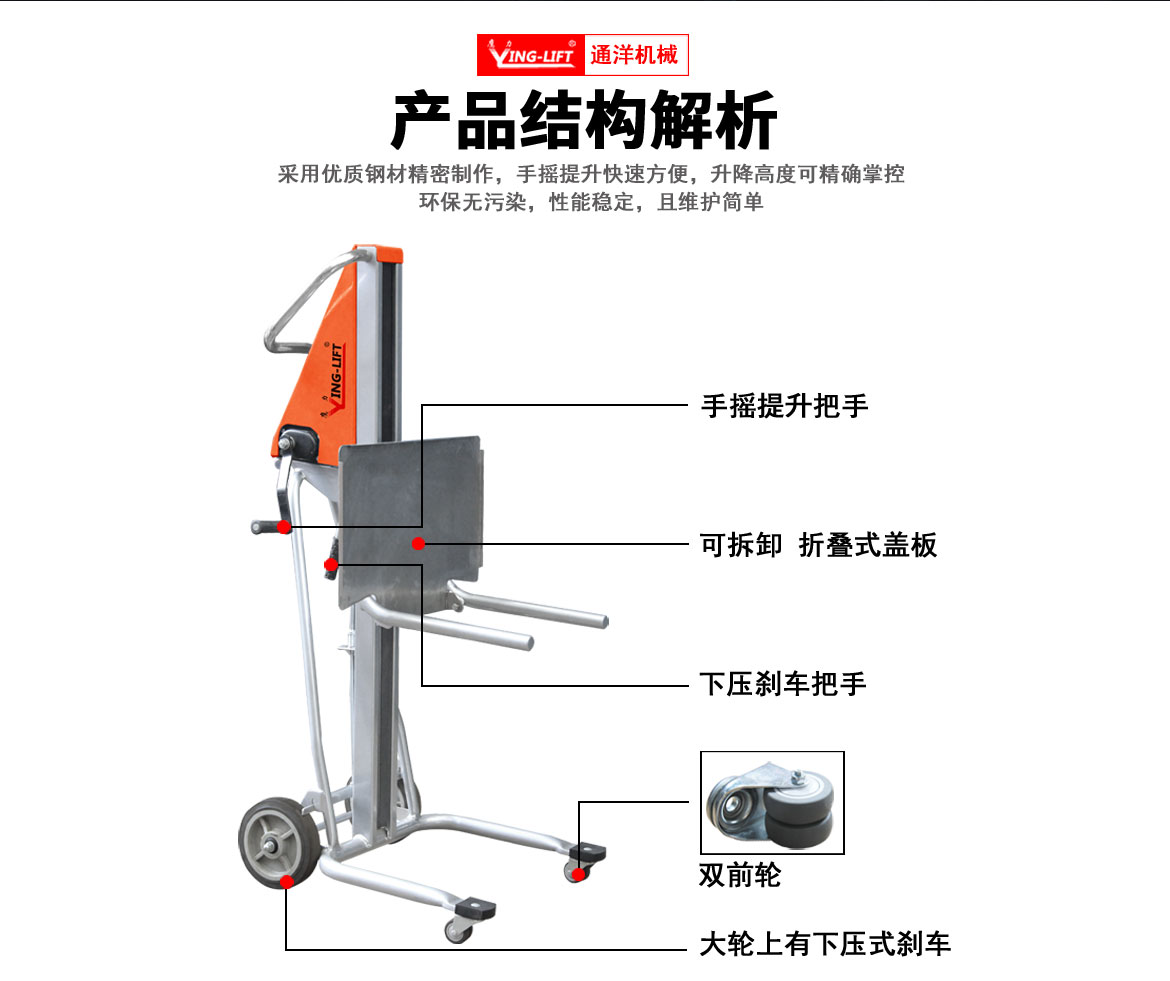 PM120手摇堆高车