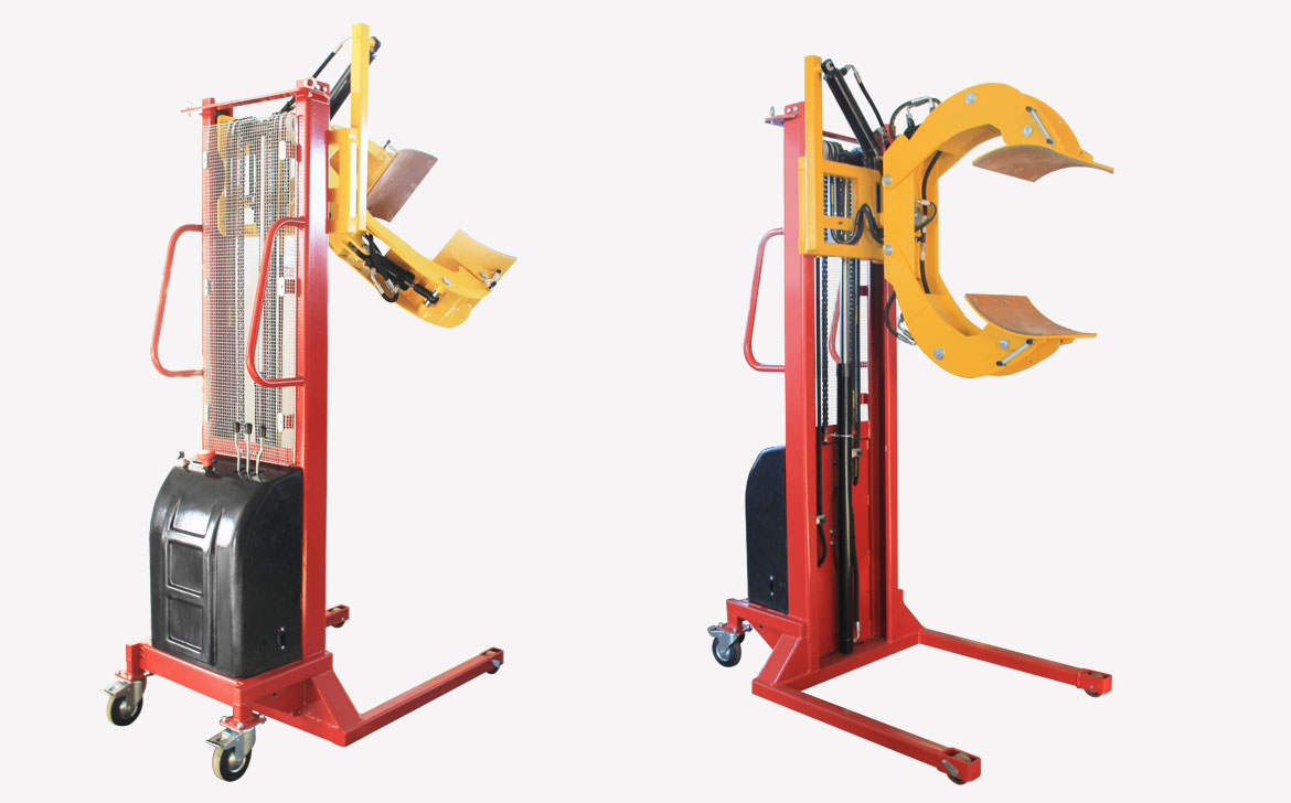 半电动卷膜翻转车