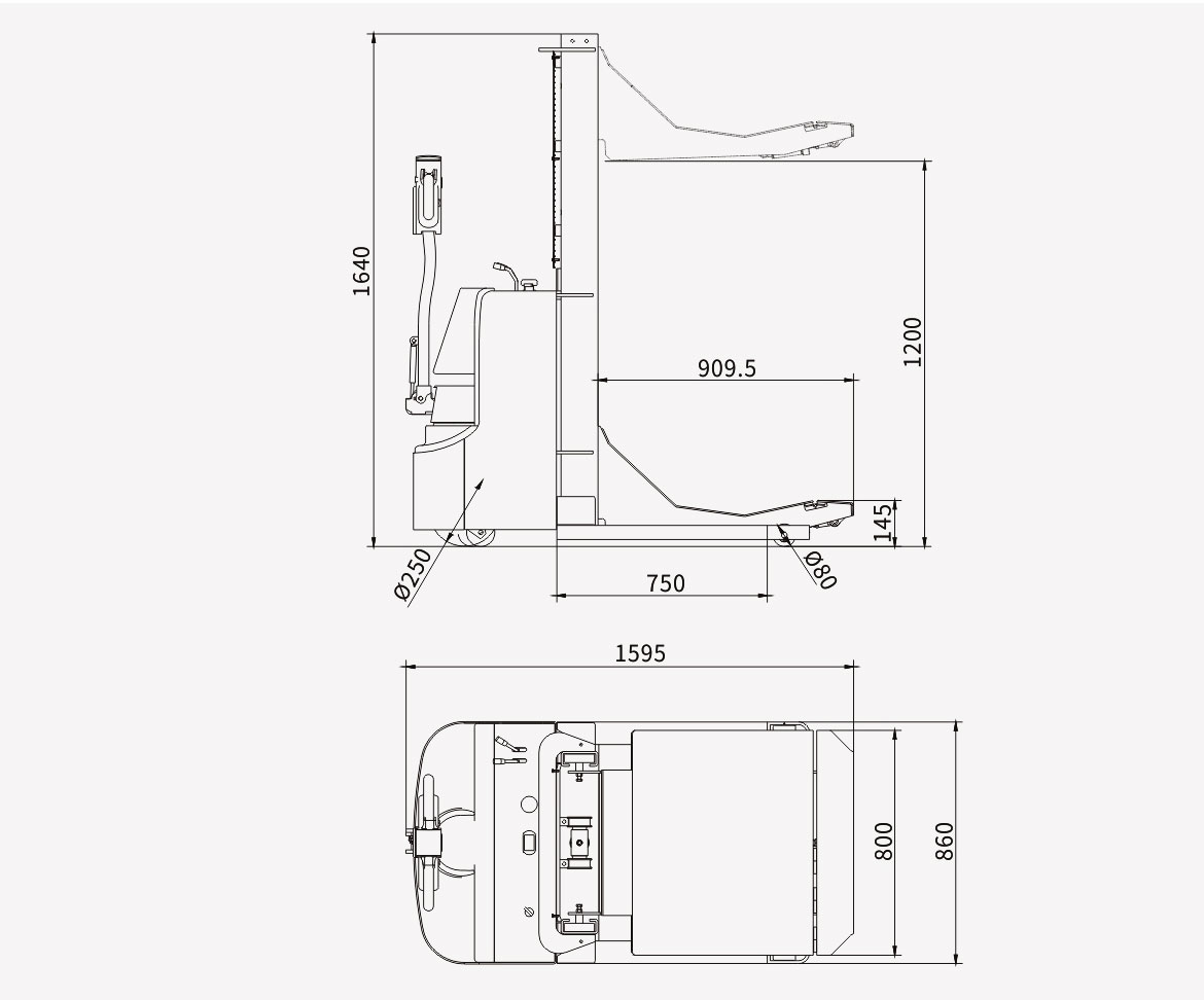 全电动卷膜搬运车