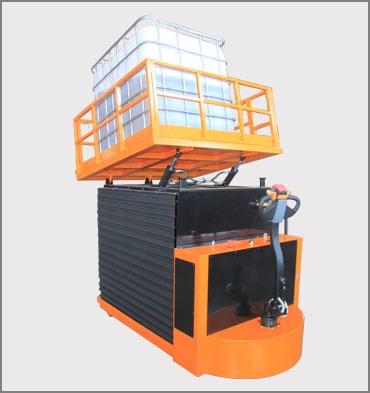 电动行走升降平台(带防护)