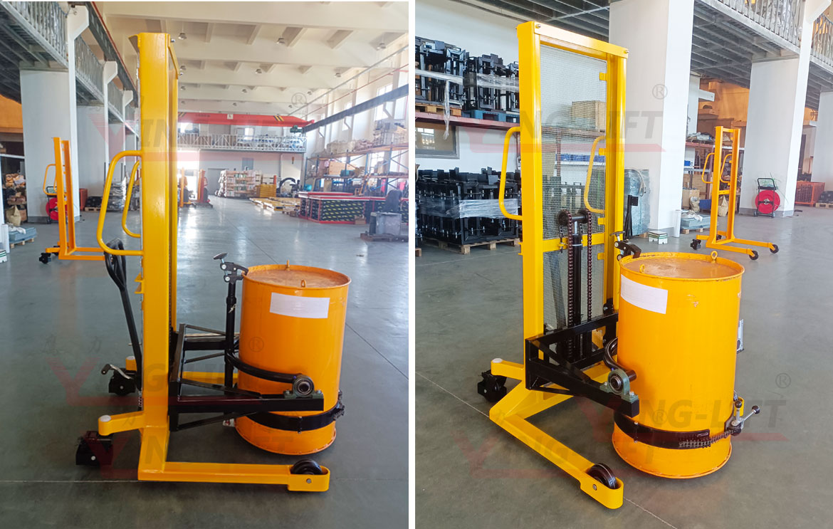 油桶翻转堆高车