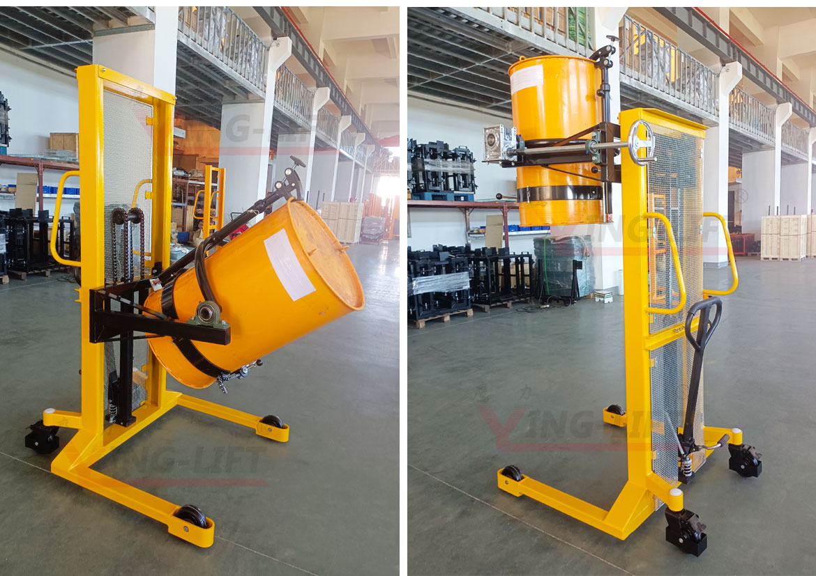 油桶翻转堆高车