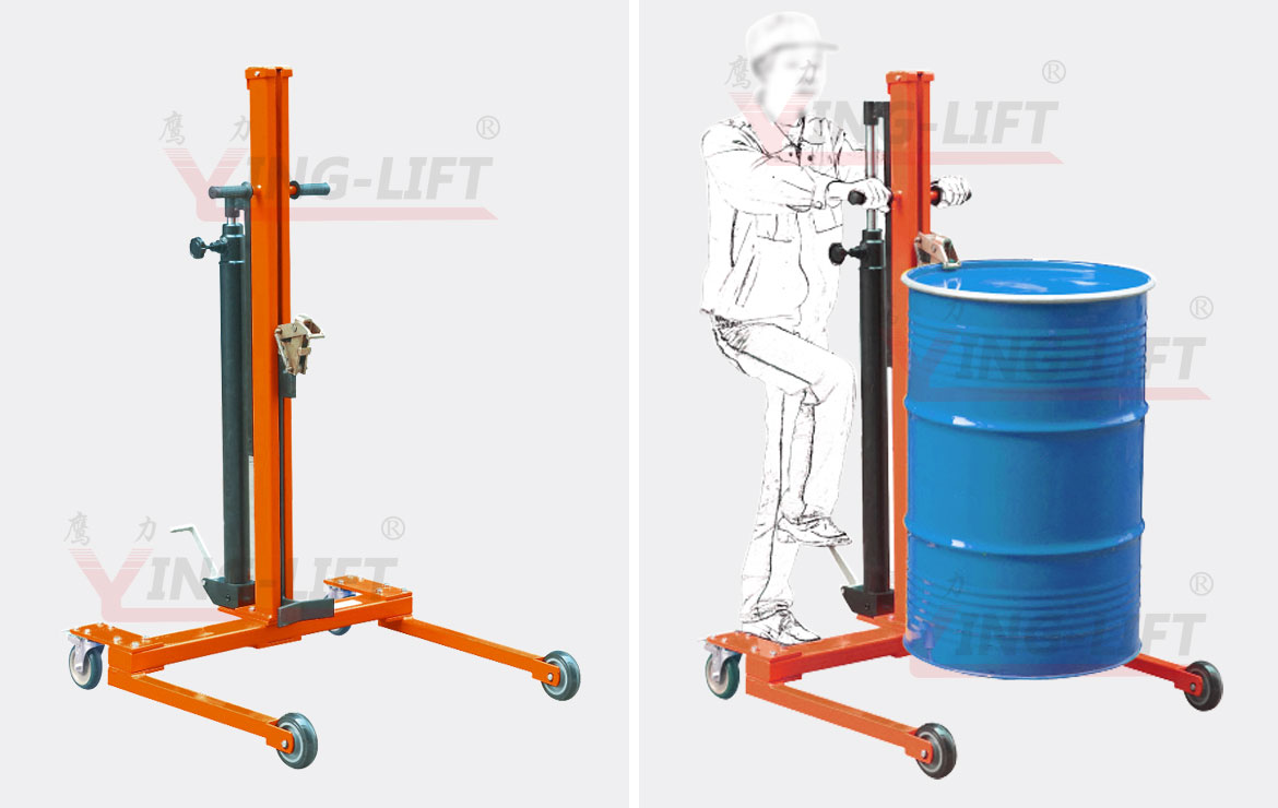 液压油桶搬运车
