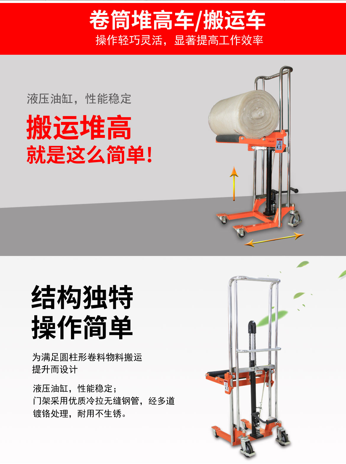 卷筒工位车
